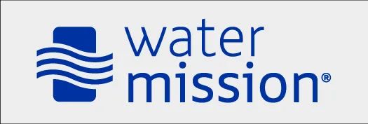 One-Color Blue Water Mission Logo (Pantone 286C)
