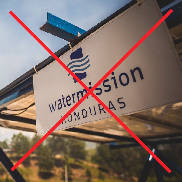 Do not add country or program names to the logo