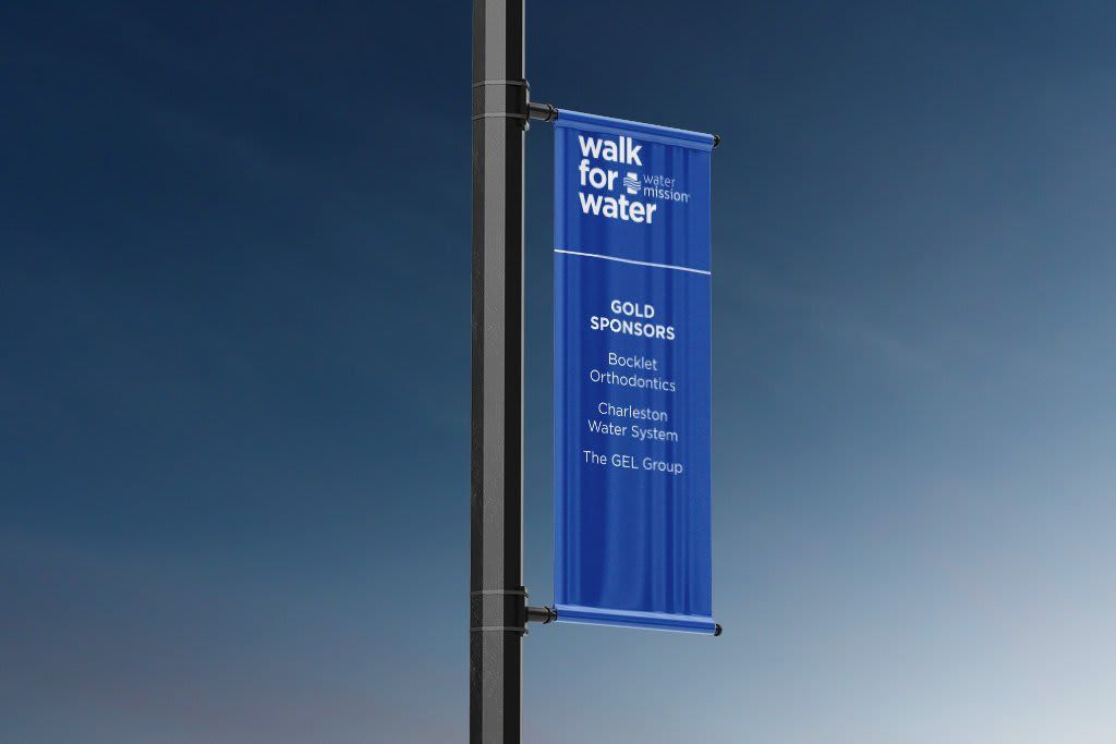 Walk for Water - Poll banner