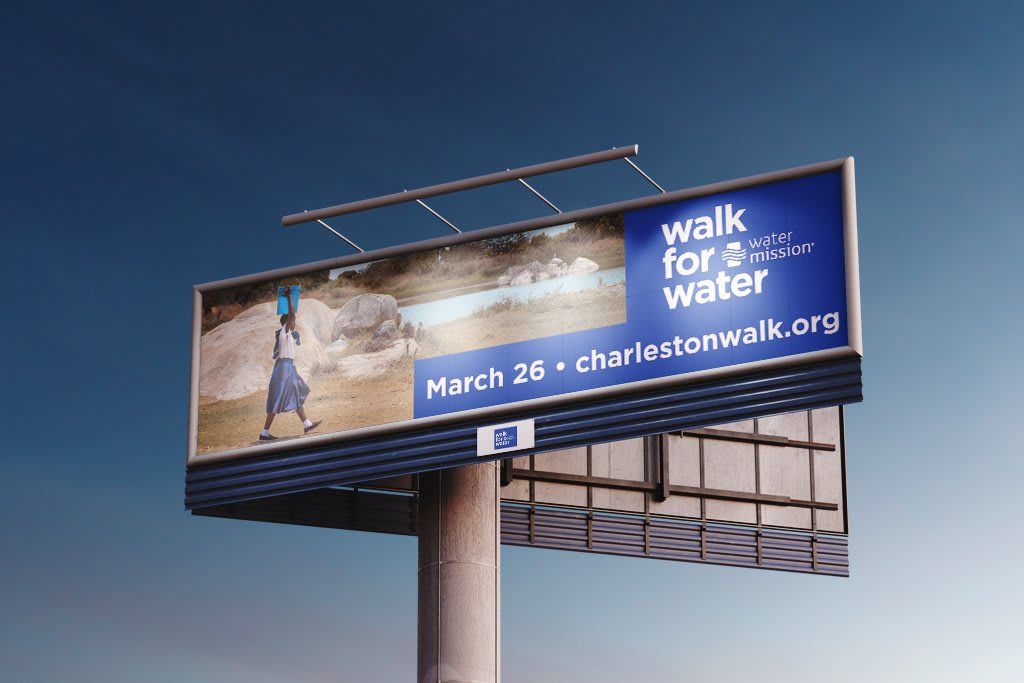 Walk for Water - Billboard