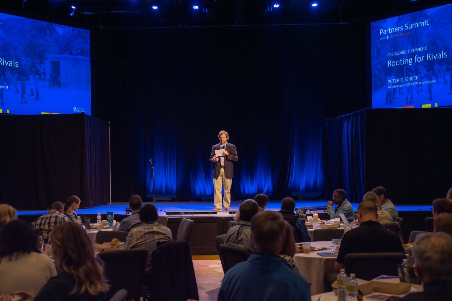 Dr. George Greene IV speaking