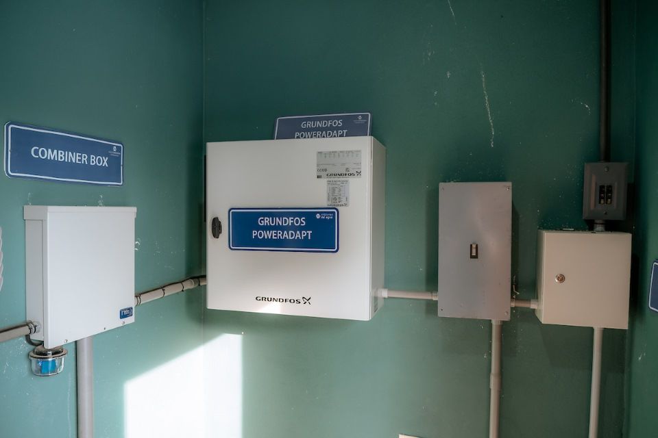 Water Mission post-installation photography