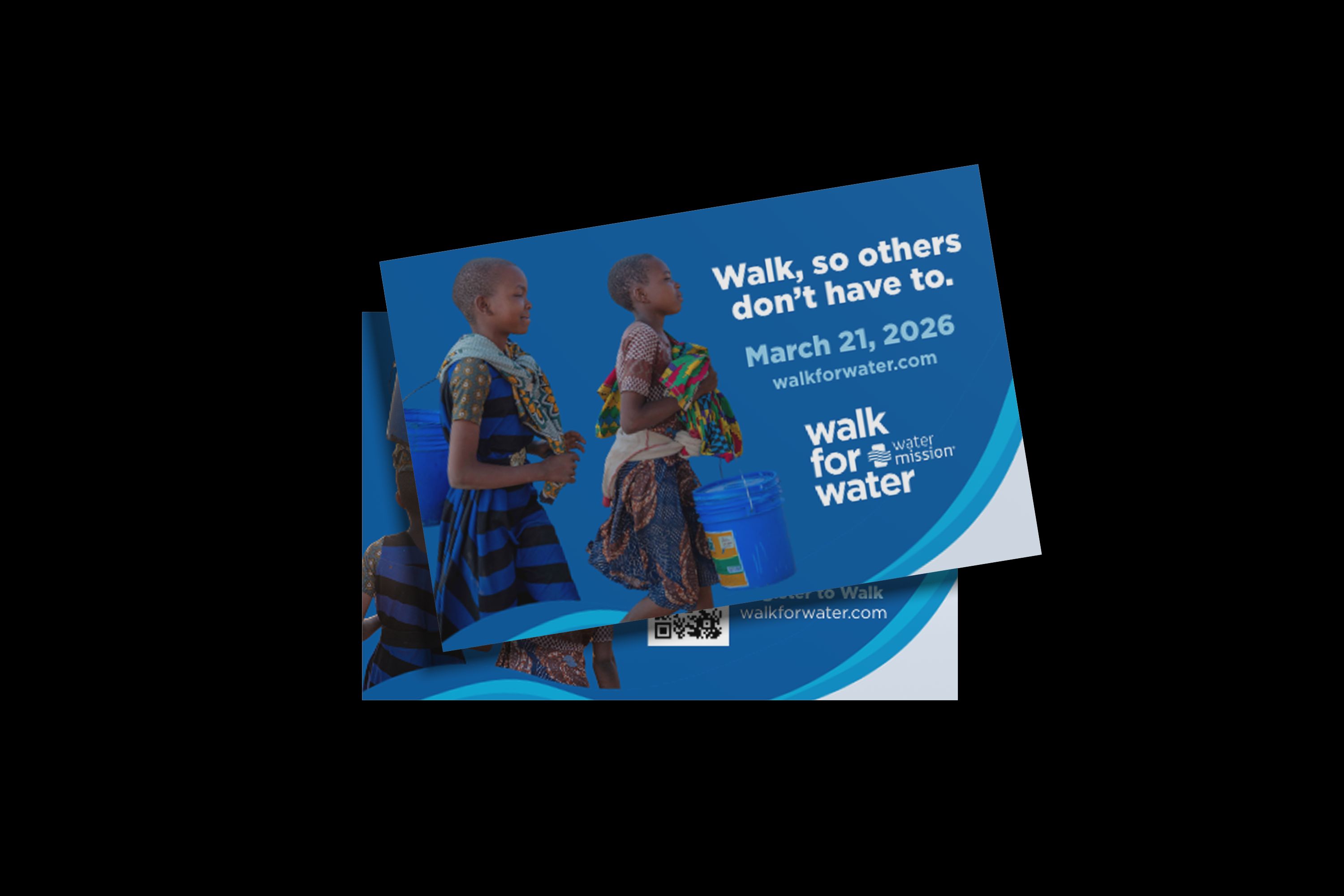 Walk for Water event flyer