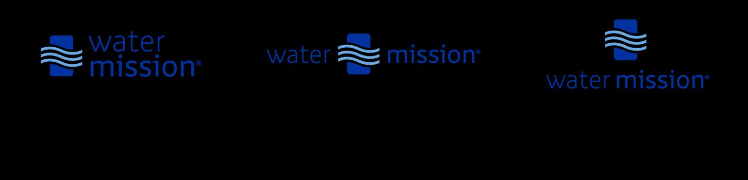 Water Mission logo variations