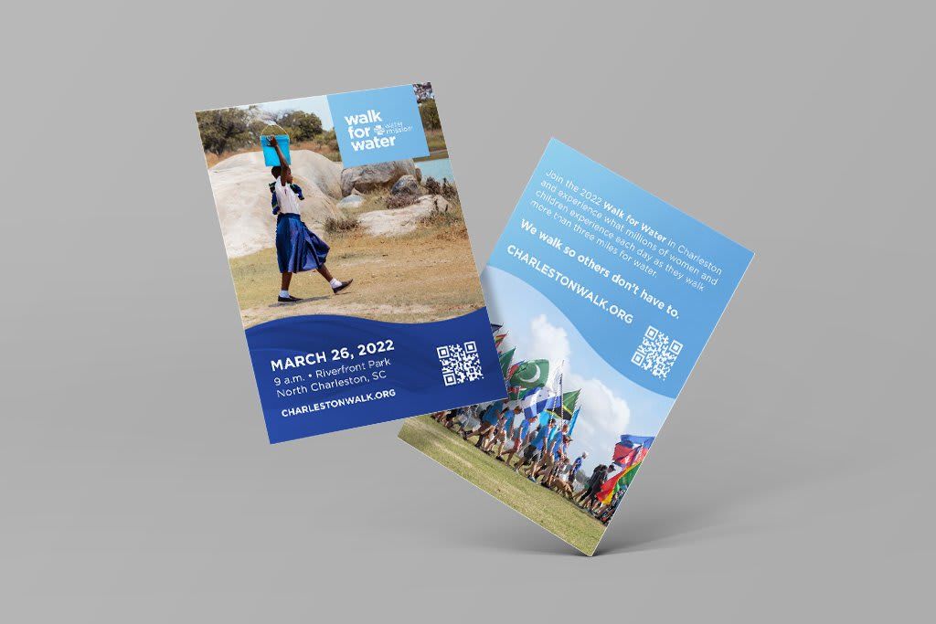 Walk for Water - Flyer